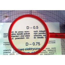 Lupa z Rączką Aplanatyczna LzR Apl-WG60_3x